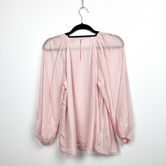 Massimo Dutti Light Pink Long Sleeve Blouse - Picture 9 of 9